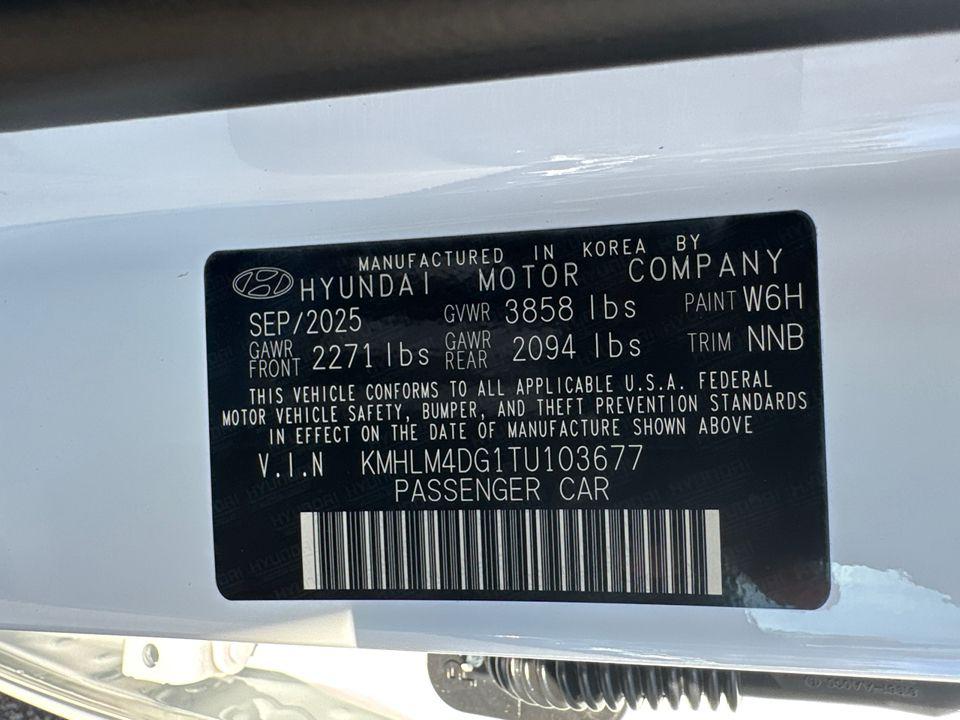 New 2026 White HYUNDAI SEL Sport image 31