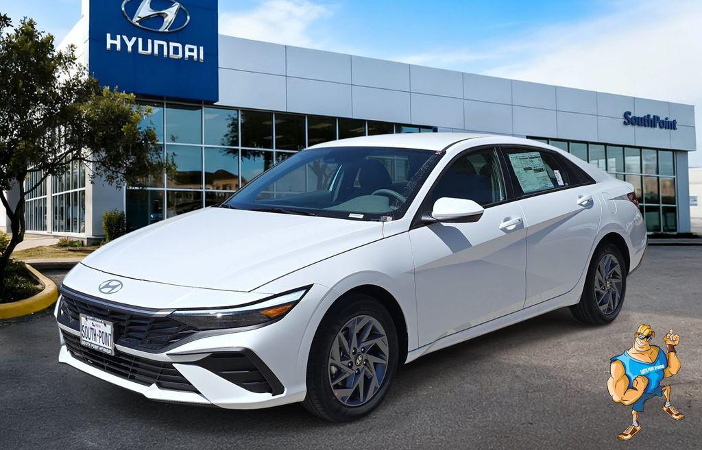 2026 Hyundai Elantra Hybrid Blue