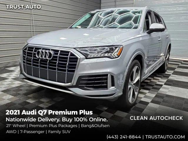 2021 Audi Q7 Premium Plus 55 TFSI quattro Tiptronic for sale in Sykesville, MD