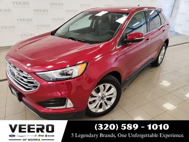 2022 Ford Edge Titanium for sale in Morris, MN