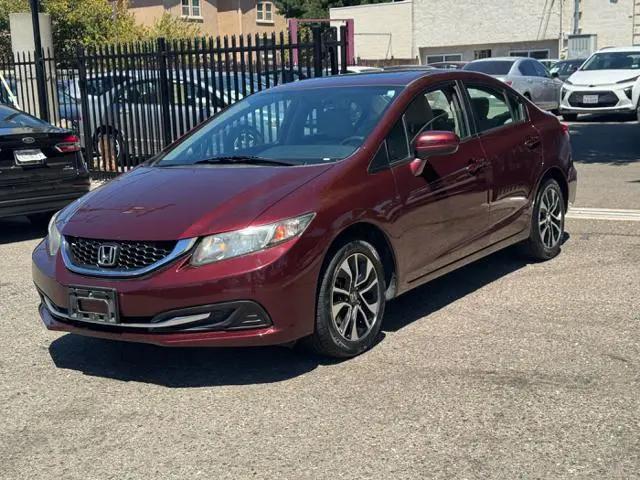 2015 Honda Civic EX for sale in TRACY, CA