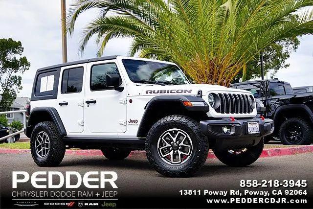 2025 Jeep Wrangler 4-Door Rubicon 4x4 for sale in Poway, CA