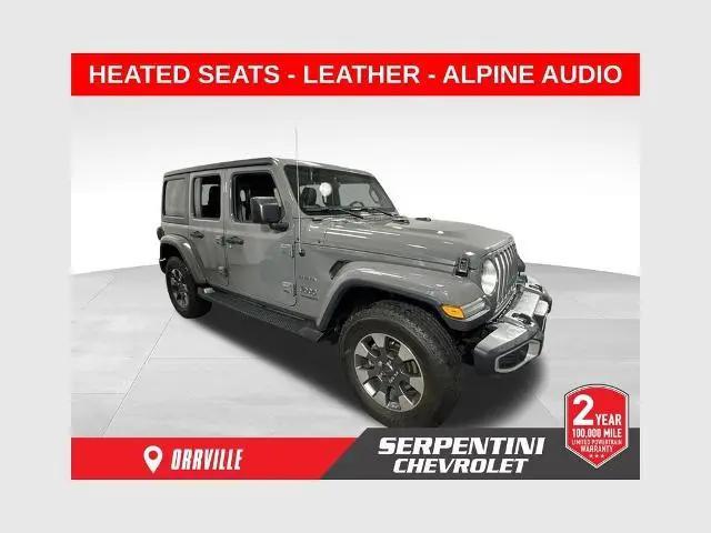 2020 Jeep Wrangler Unlimited Sahara for sale in Orrville, OH