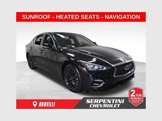 2020 INFINITI Q50 LUXE AWD for sale near Orrville, OH