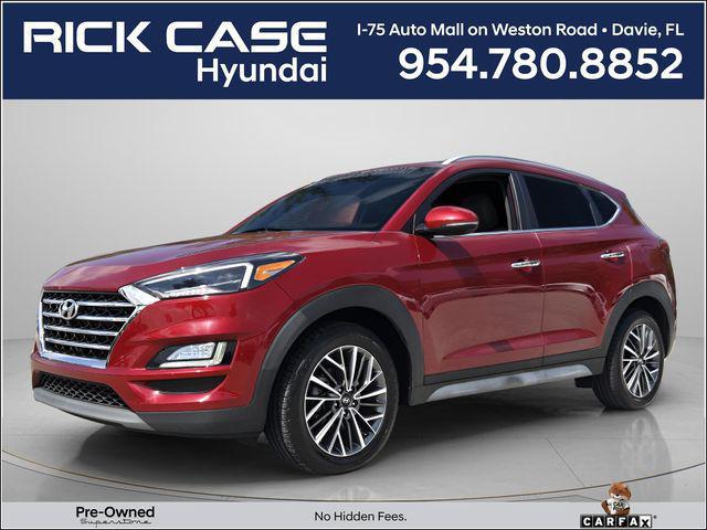 2021 Hyundai Tucson Limited for sale in DAVIE, FL