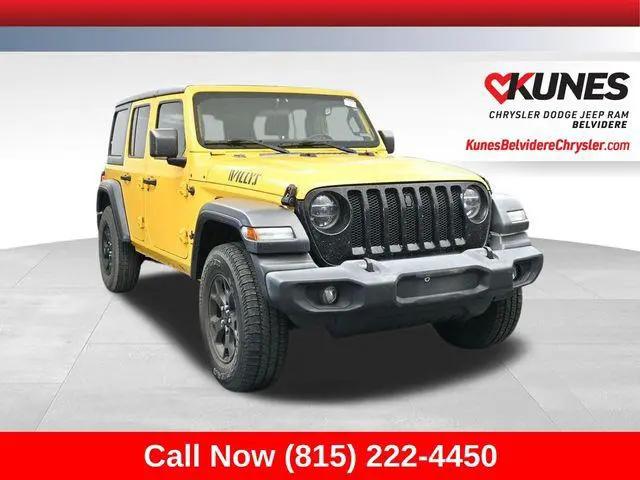 2020 Jeep Wrangler Willys 4x4 for sale in Belvidere, IL