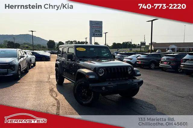 2022 Jeep Wrangler Unlimited Willys 4x4 for sale in Chillicothe, OH