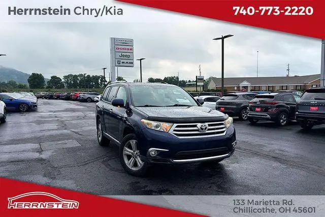 2012 Toyota Highlander Limited V6 for sale near Chillicothe, OH