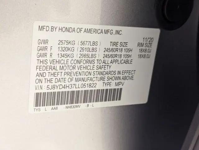 2020 Acura MDX Standard