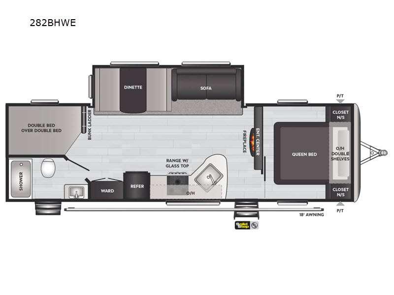 2021 Keystone RV Springdale 282BHWE TRAVEL TRAILER