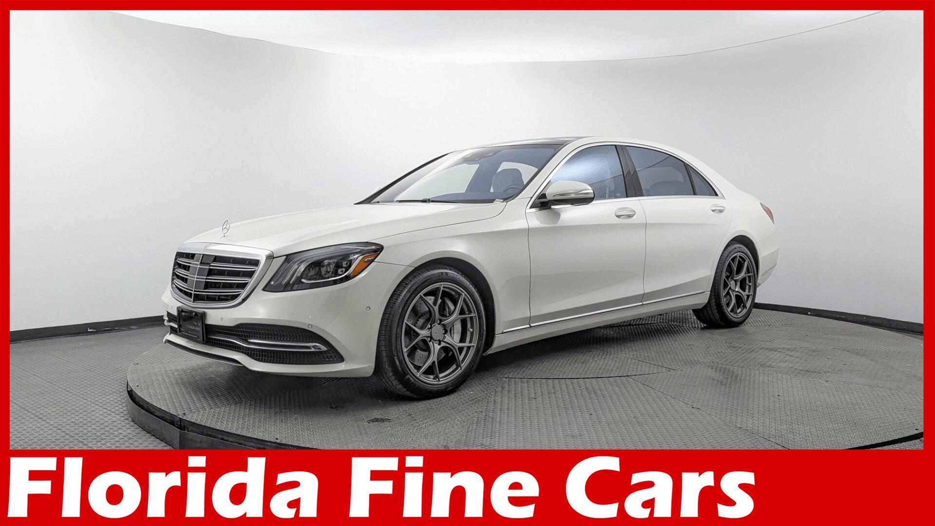 Designo Diamond White 2018 Mercedes-Benz S-Class Sedan All-Wheel Drive Automatic