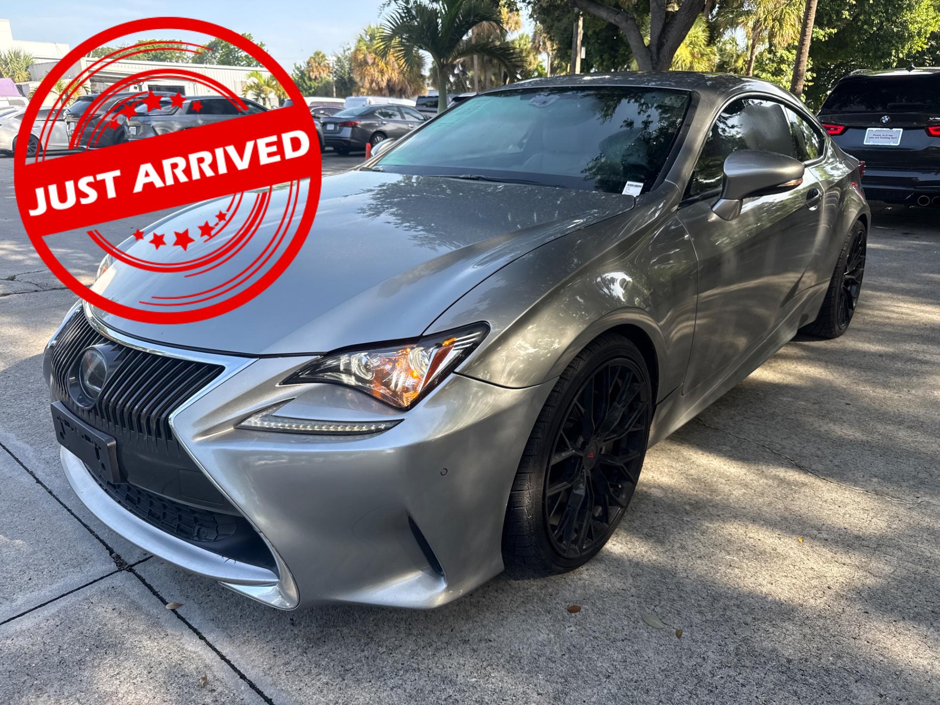 Silver Lining Metallic 2015 Lexus RC Coupe Rear-Wheel Drive Automatic
