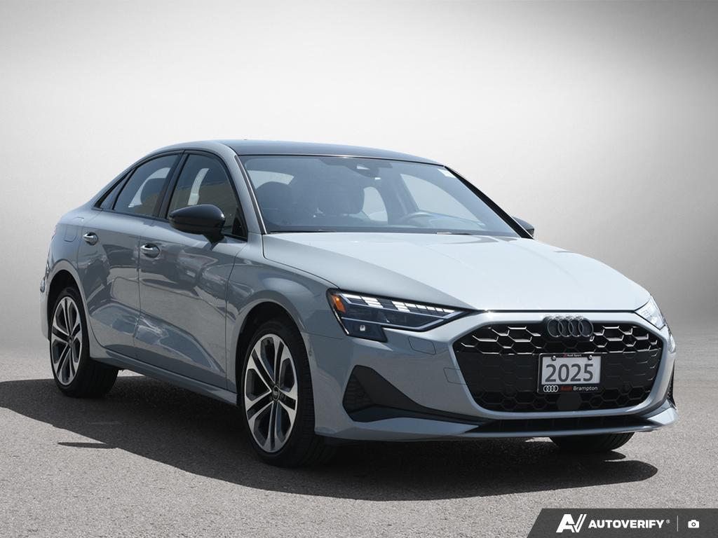 Arrow Gray Pearl Effect 2025 Audi A3 Sedan Automatic