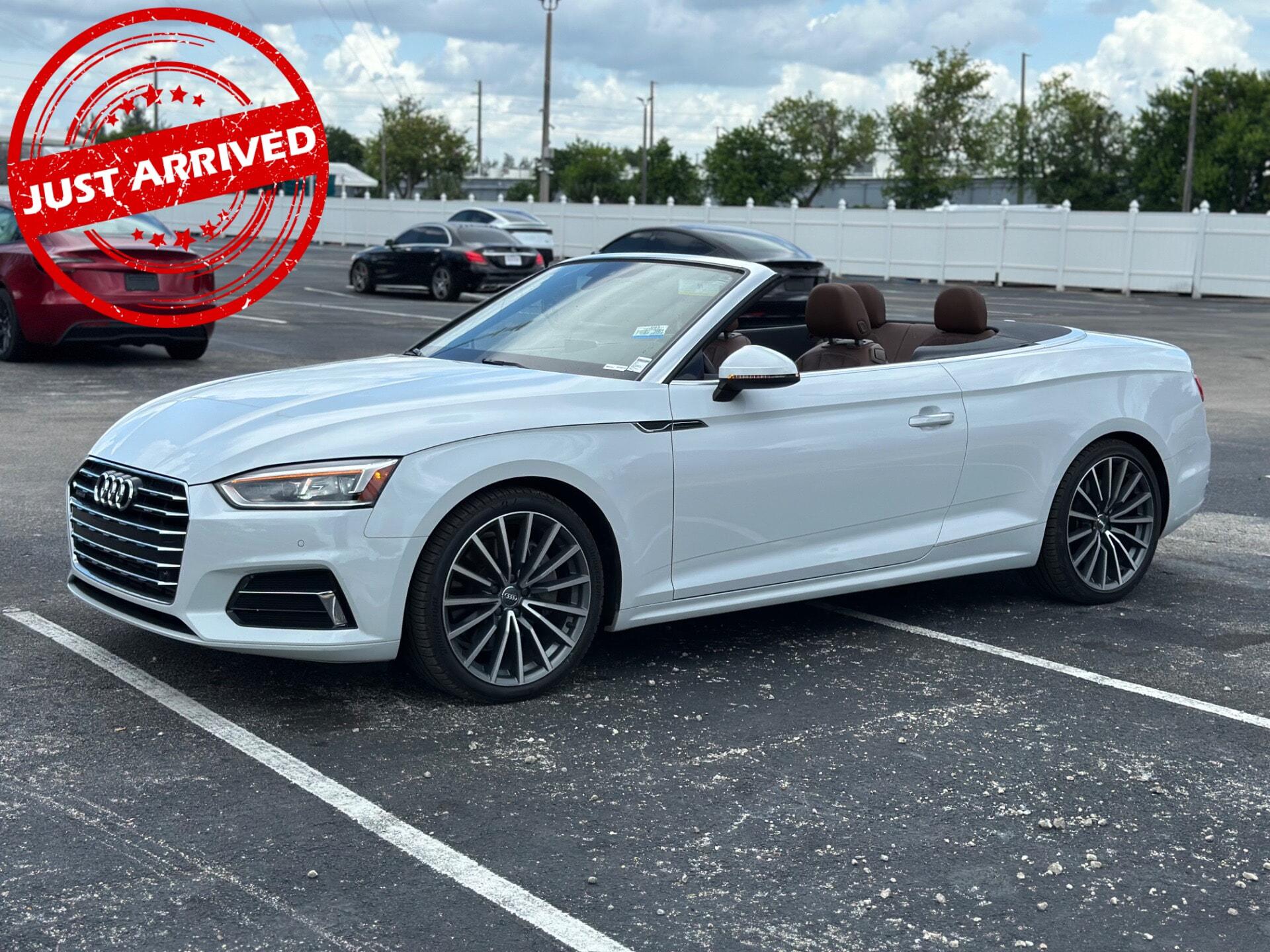 2018 Audi A5 2.0T quattro Premium Plus Cabriolet AWD