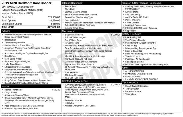 2019 MINI Hardtop Cooper for sale in San Diego, CA