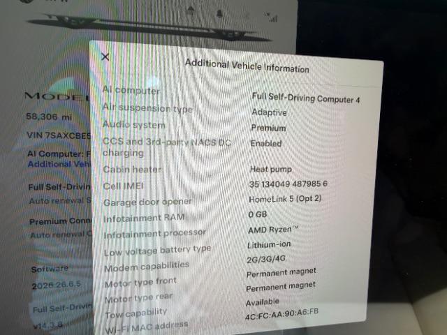 2023 Tesla Model X Standard Range