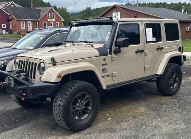 2016 Jeep Wrangler Unlimited 75th Anniversary for sale in Waterbury Center, VT