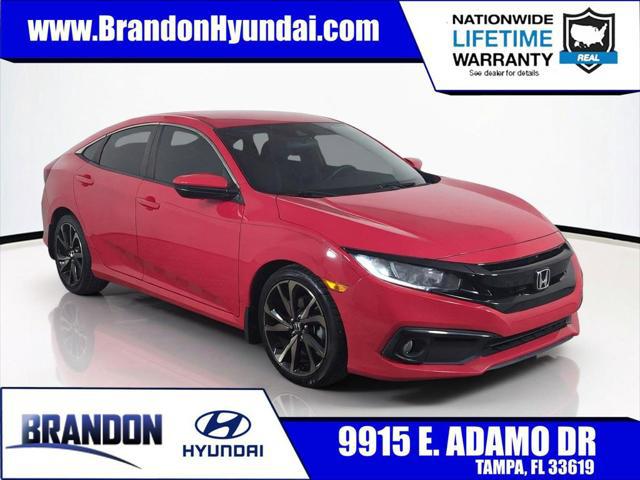 2021 Honda Civic Sport for sale in TAMPA, FL