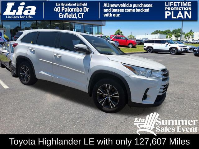 2018 Toyota Highlander LE for sale in ENFIELD, CT