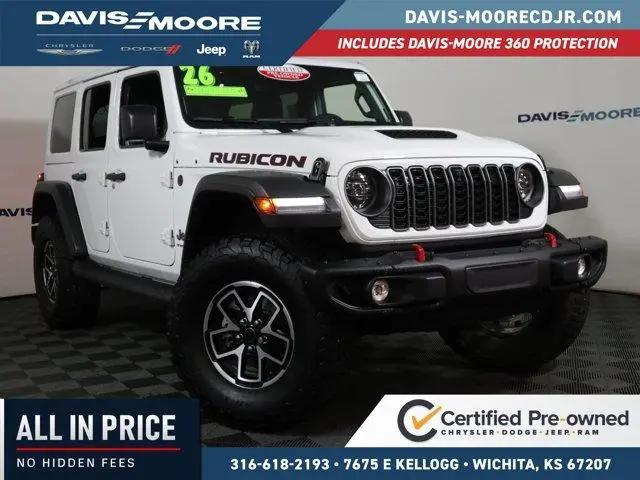 2026 Jeep Wrangler 4-Door Rubicon 4x4 for sale in Wichita, KS