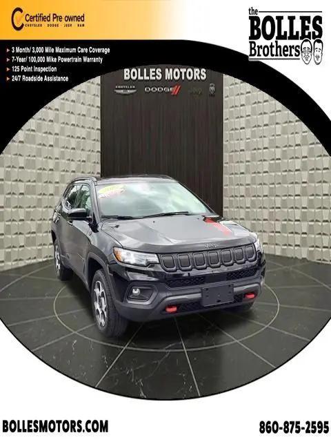 2022 Jeep Compass Trailhawk 4x4 for sale in Ellington, CT