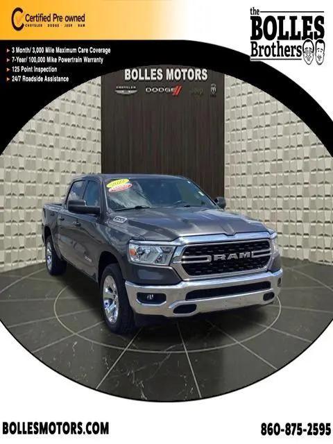 2022 Ram 1500 Big Horn Crew Cab 4x4 5'7" Box for sale in Ellington, CT
