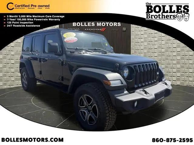 2023 Jeep Wrangler 4-Door Sport S 4x4 for sale in Ellington, CT