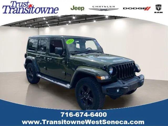 2023 Jeep Wrangler 4-Door Sahara Altitude 4x4 for sale in Elma, NY