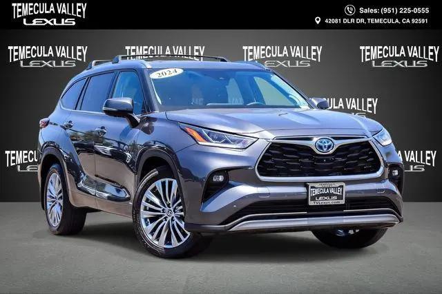 2024 Toyota Highlander Hybrid Platinum for sale in Temecula, CA