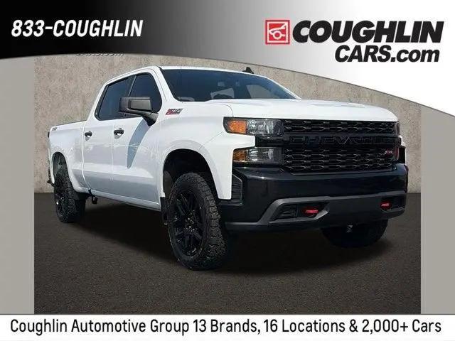 2021 Chevrolet Silverado 1500 4WD Crew Cab Standard Bed Custom Trail Boss for sale in Pataskala, OH