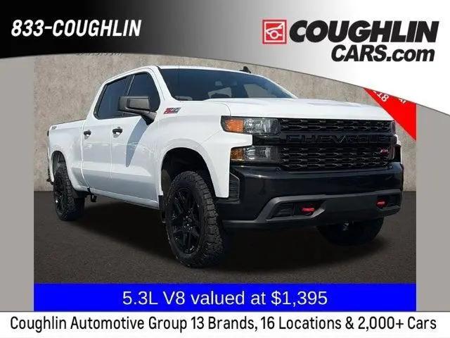 2021 Chevrolet Silverado 1500 4WD Crew Cab Standard Bed Custom Trail Boss for sale in Pataskala, OH