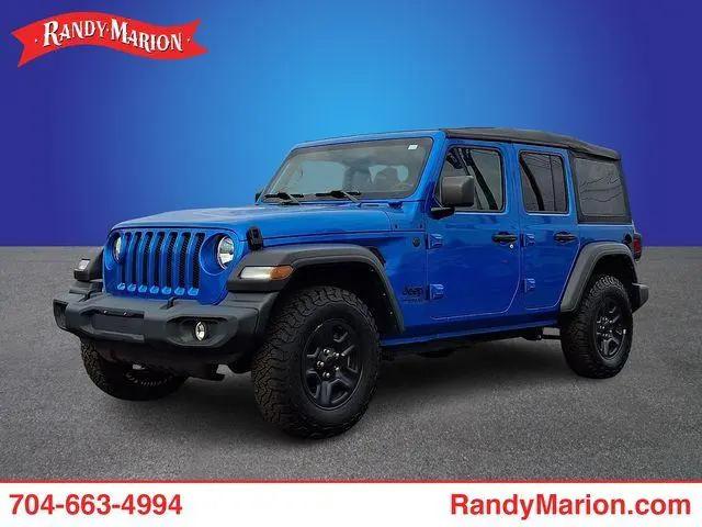 2022 Jeep Wrangler Unlimited Sport 4x4 for sale in Mooresville, NC