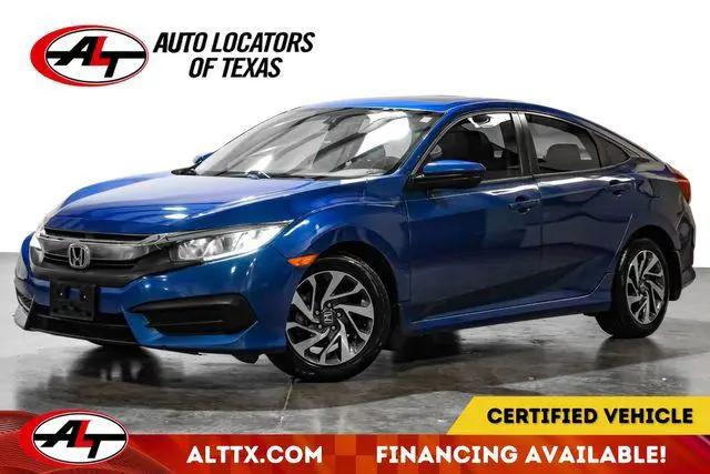 2017 Honda Civic EX for sale in Plano, TX