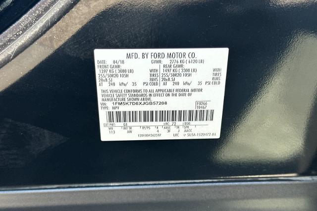 2018 Ford Explorer XLT