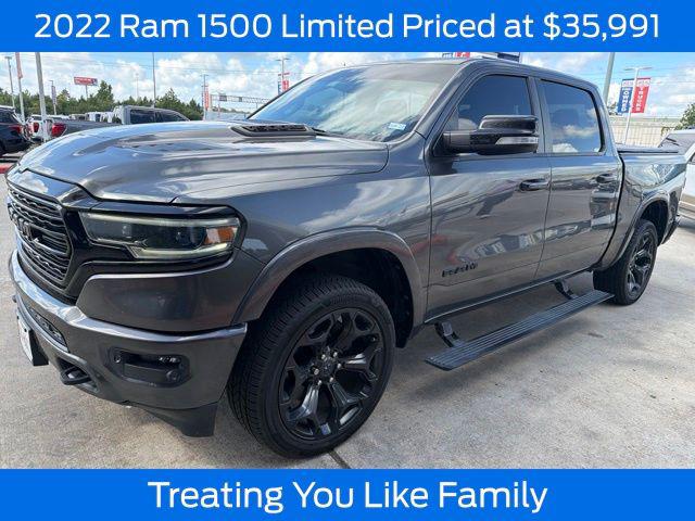 2022 Ram 1500 Limited Crew Cab 4x4 5'7" Box for sale in Conroe, TX