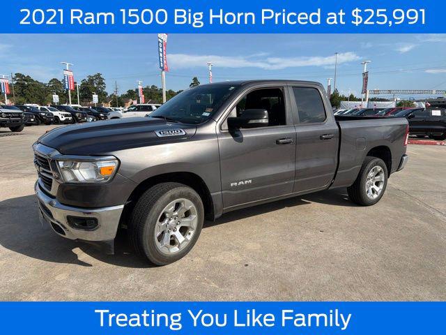 2021 Ram 1500 Big Horn Quad Cab 4x2 6'4" Box for sale in Conroe, TX