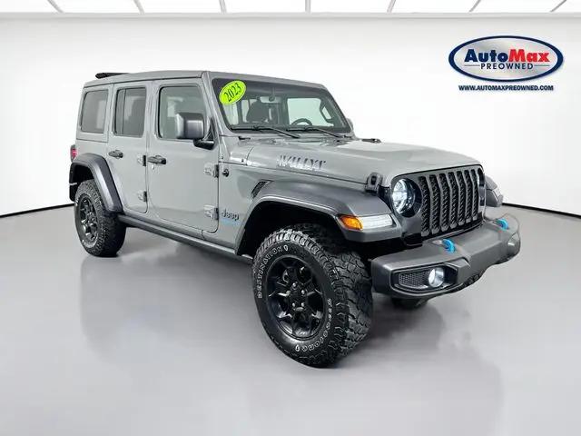 2023 Jeep Wrangler 4xe 4x4 for sale in Marlborough, MA