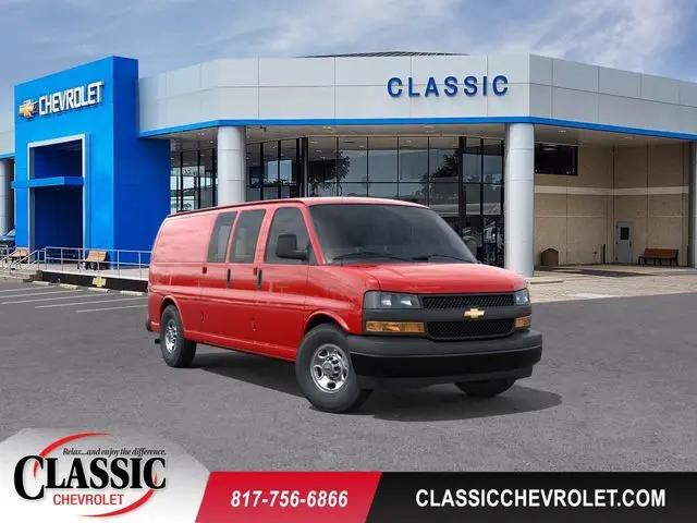 2026 Chevrolet Express Cargo Van 3500 Extended Wheelbase, WT, RWD for sale in Grapevine, TX
