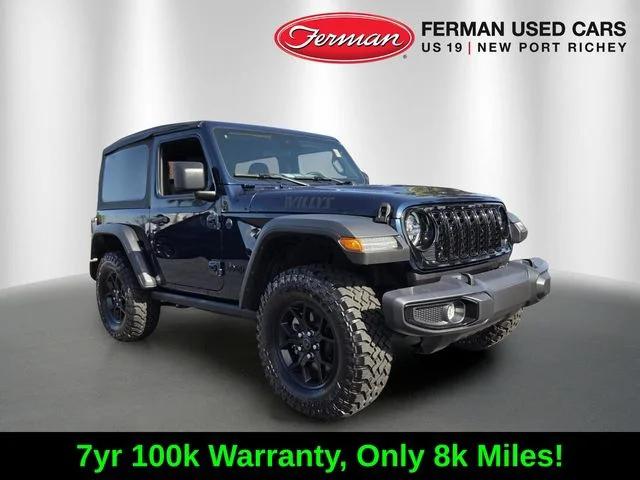2025 Jeep Wrangler 2-Door Willys 4x4 for sale in New Port Richey, FL