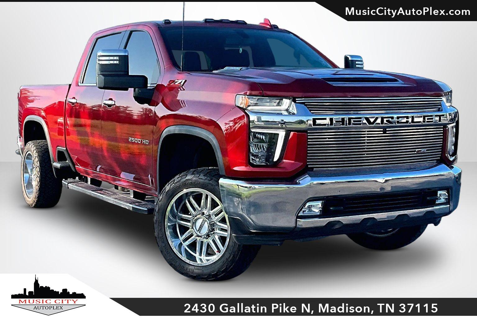 Cherry Red Tintcoat 2023 Chevrolet Silverado 2500HD Pickup Truck Four-Wheel Drive Automatic