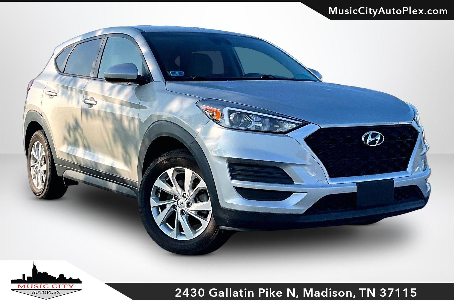 Stellar Silver 2021 Hyundai Tucson SUV / Crossover All-Wheel Drive Automatic