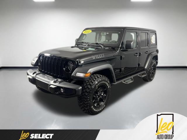 2022 Jeep Wrangler Unlimited Willys 4x4 for sale in COLUMBUS, IN