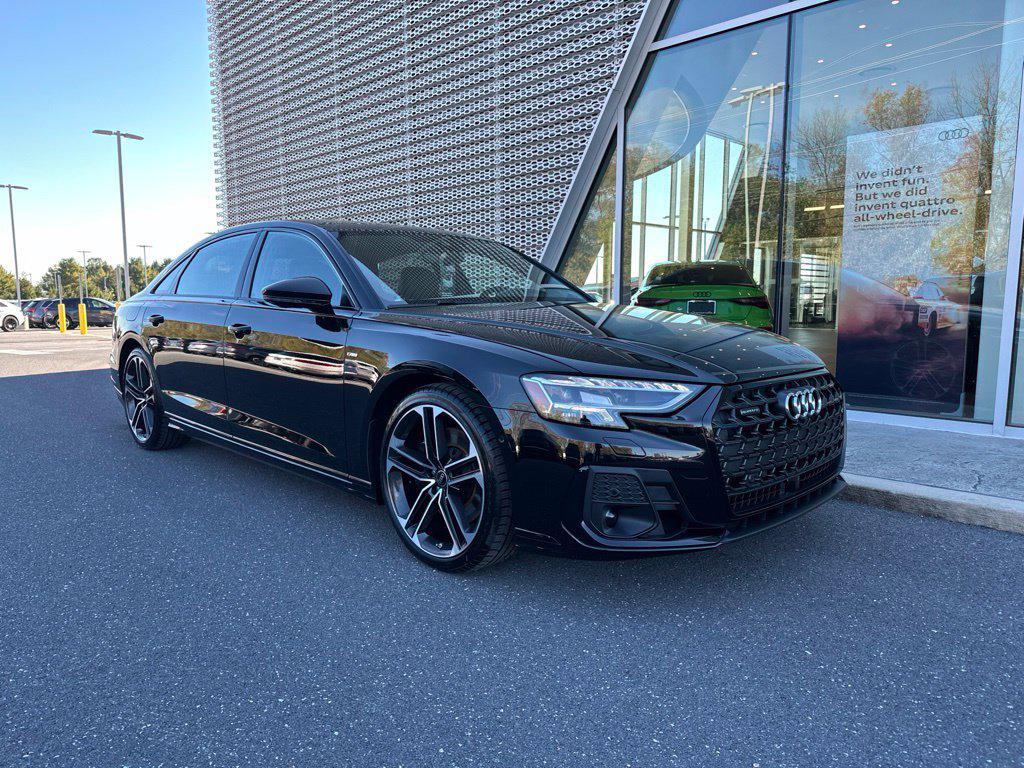 Mythos Black Metallic 2027 Audi A8 Sedan All-Wheel Drive Automatic