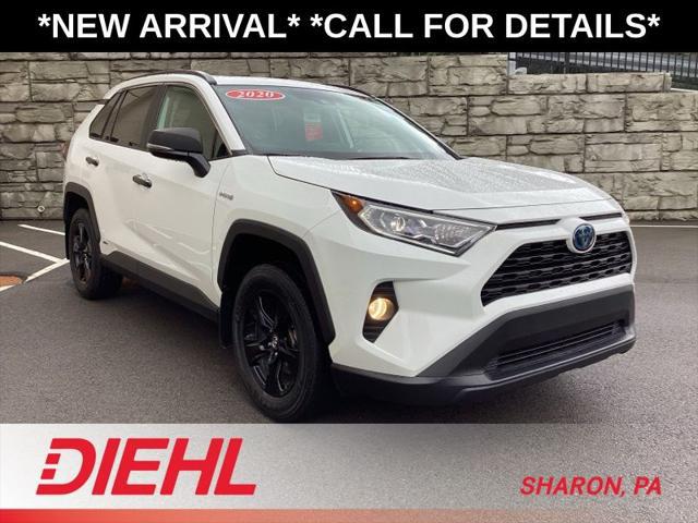 2020 Toyota RAV4 Hybrid XLE for sale in SHARON, PA
