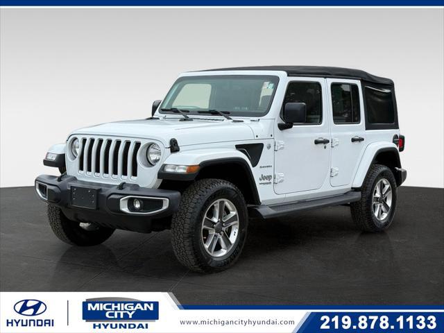 2018 Jeep Wrangler Unlimited Sahara 4x4 for sale in MICHIGAN CITY, IN