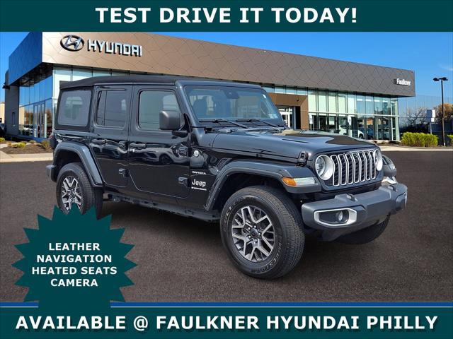 2024 Jeep Wrangler 4-Door Sahara 4x4 for sale in PHILADELPHIA, PA