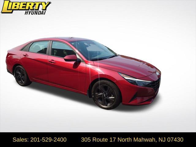 2023 Hyundai Elantra Hybrid Blue for sale in MAHWAH, NJ