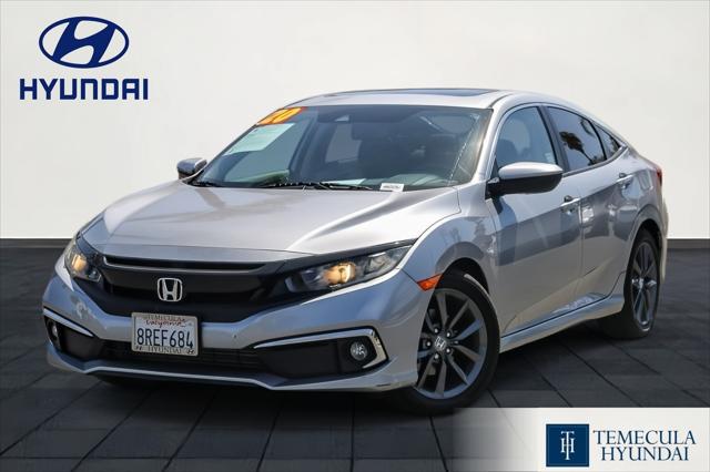 2020 Honda Civic EX-L for sale in TEMECULA, CA