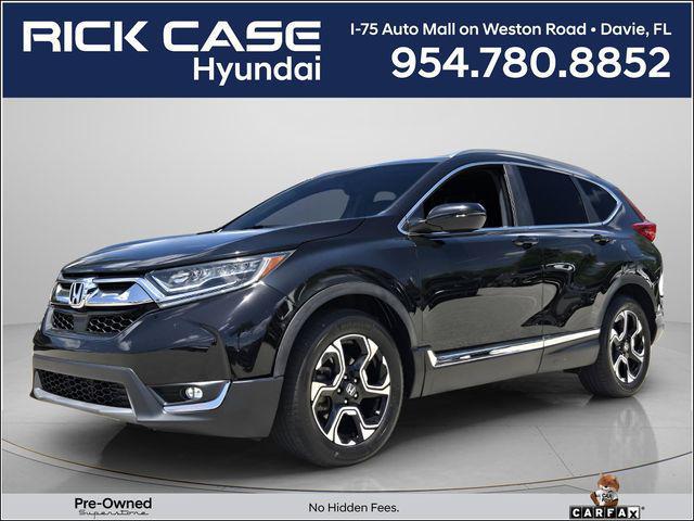 2017 Honda CR-V Touring for sale in DAVIE, FL