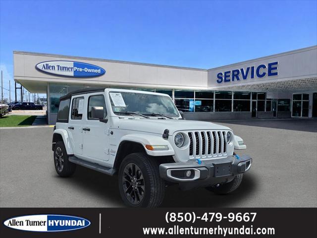2022 Jeep Wrangler 4xe Unlimited Sahara 4x4 for sale in PENSACOLA, FL
